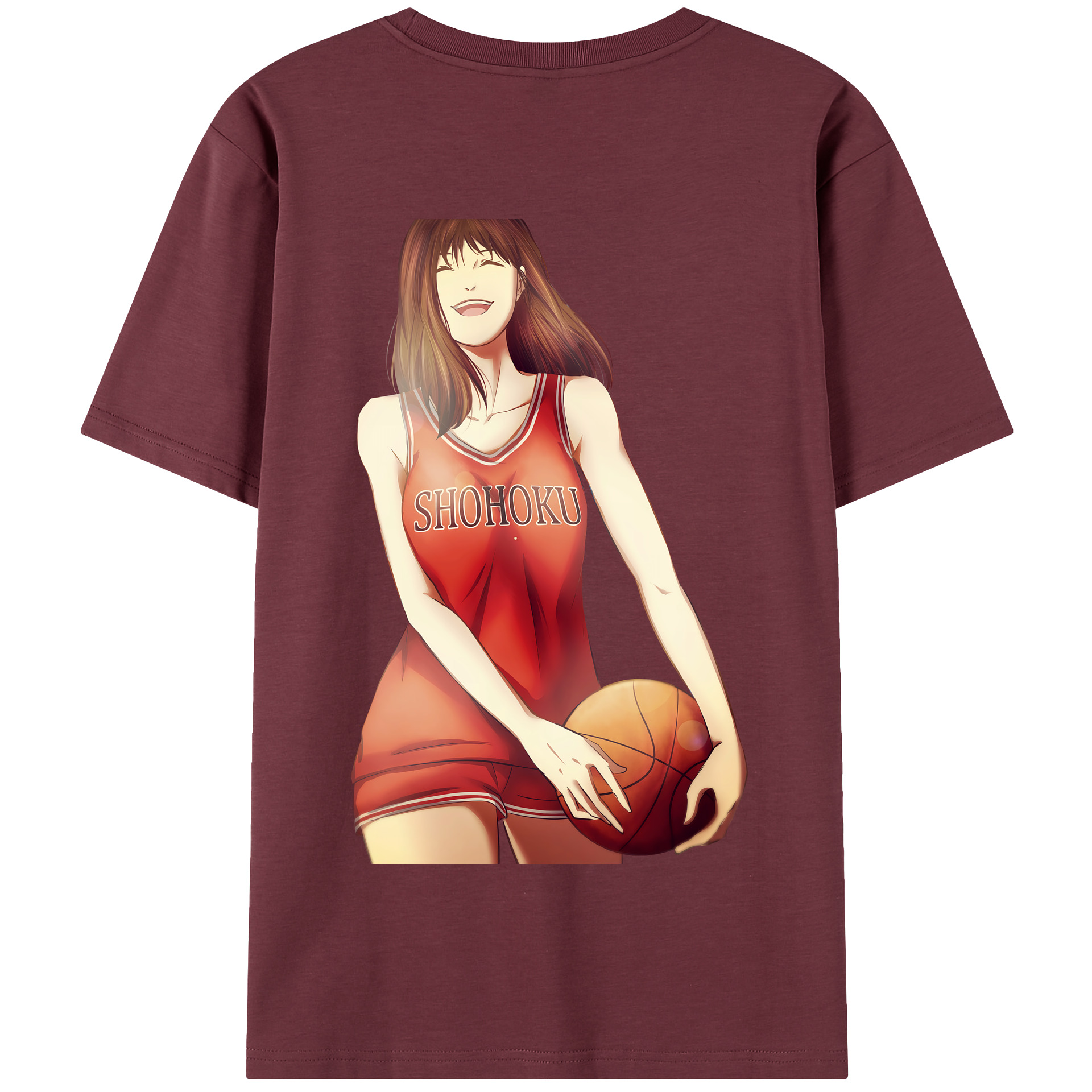 SLAM DUNK／スラムダンク 綿100％半袖Tシャツ（背面プリント）
